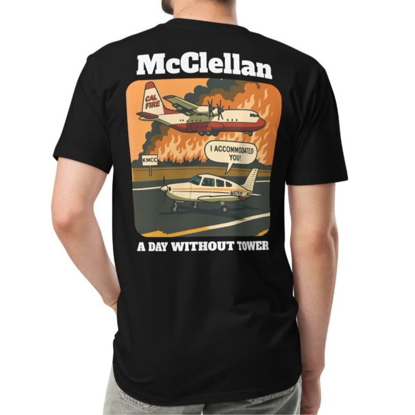 Fire Tanker CFI Drama T-Shirt (Black)
