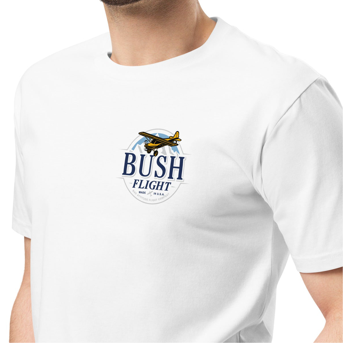 Bush Flight T-shirt White
