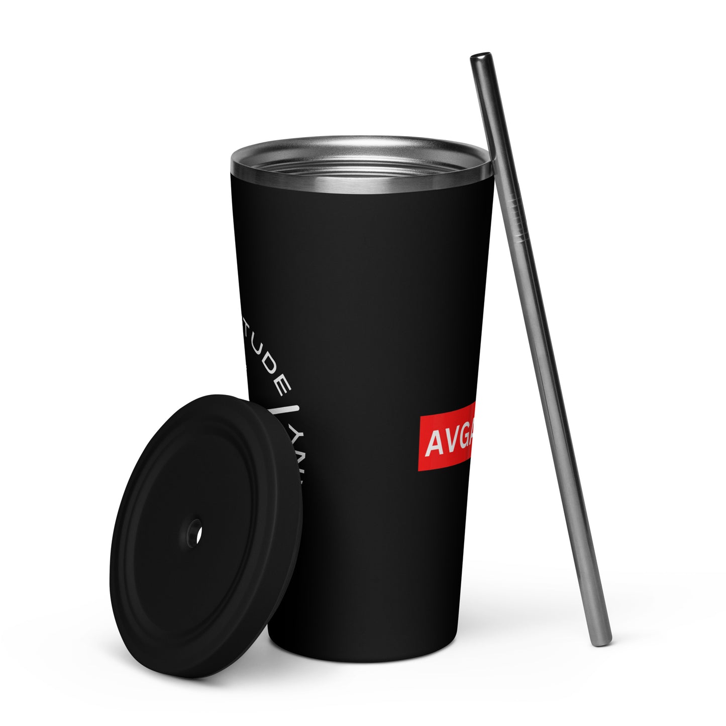 AVGAS 100LL | Bad Attitude Logo Tumbler
