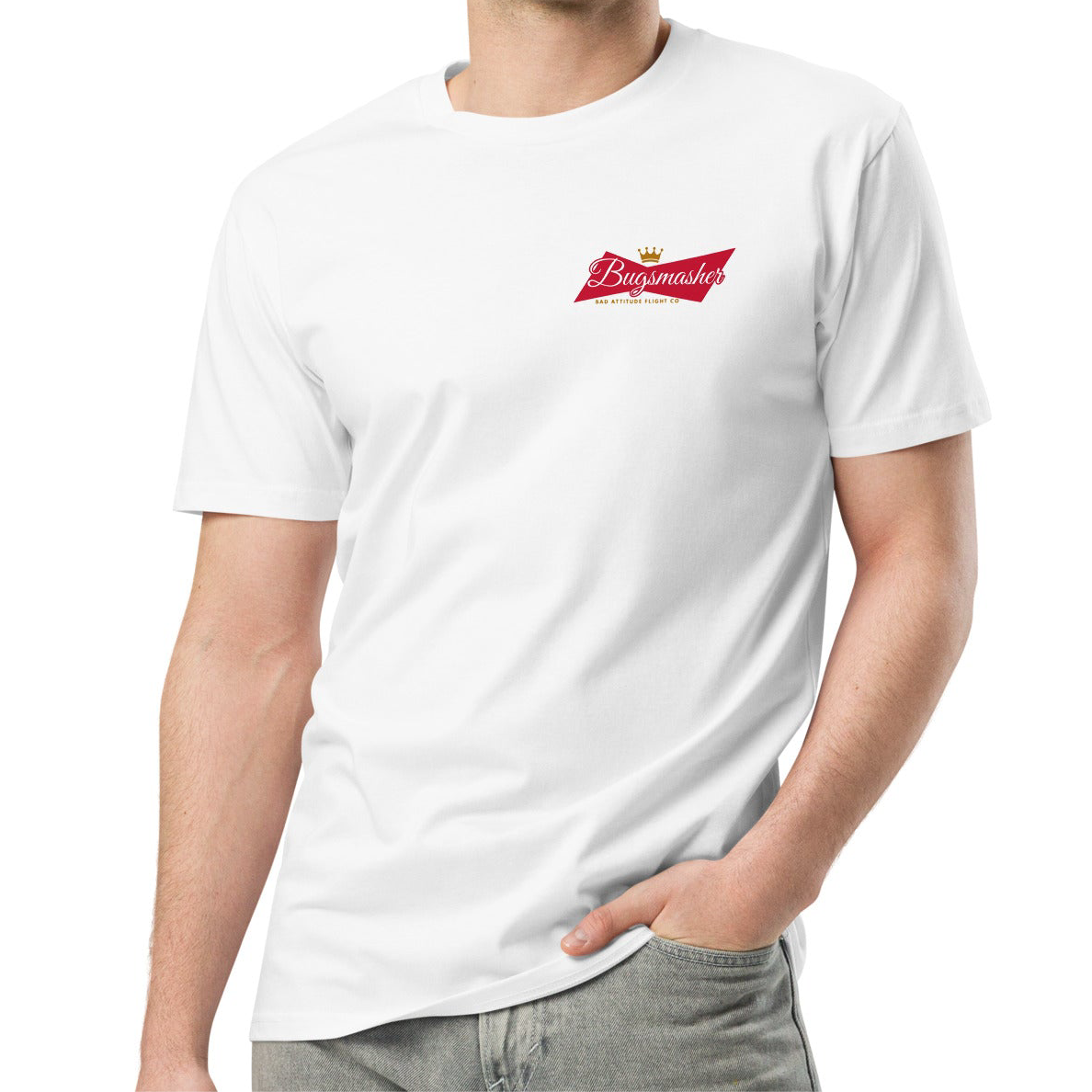 Bugsmasher T-shirt White