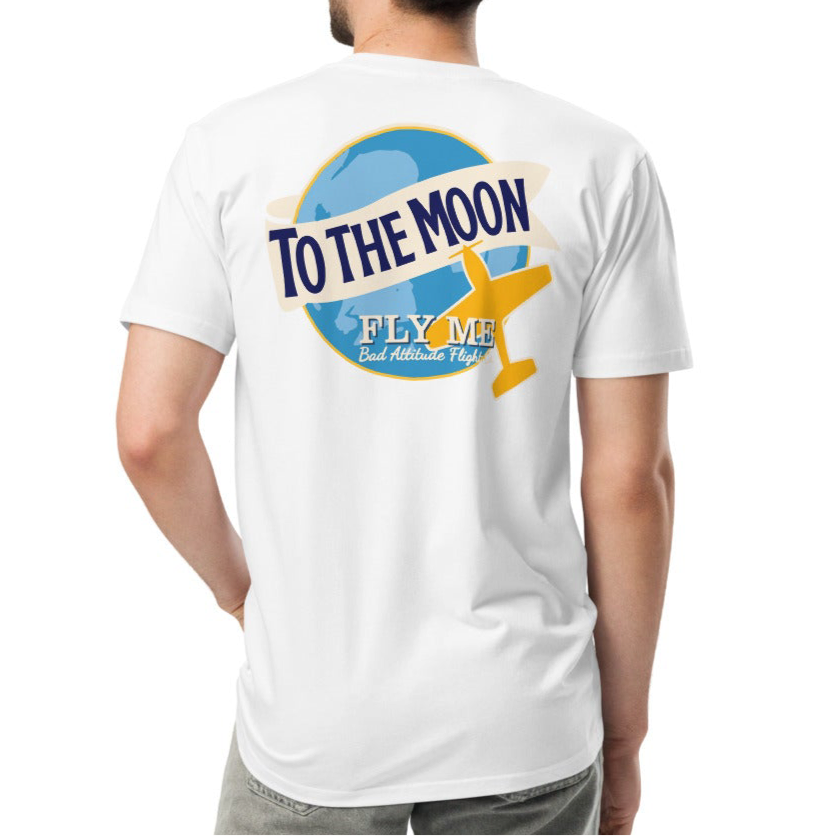 ToThe Moon T-shirt White