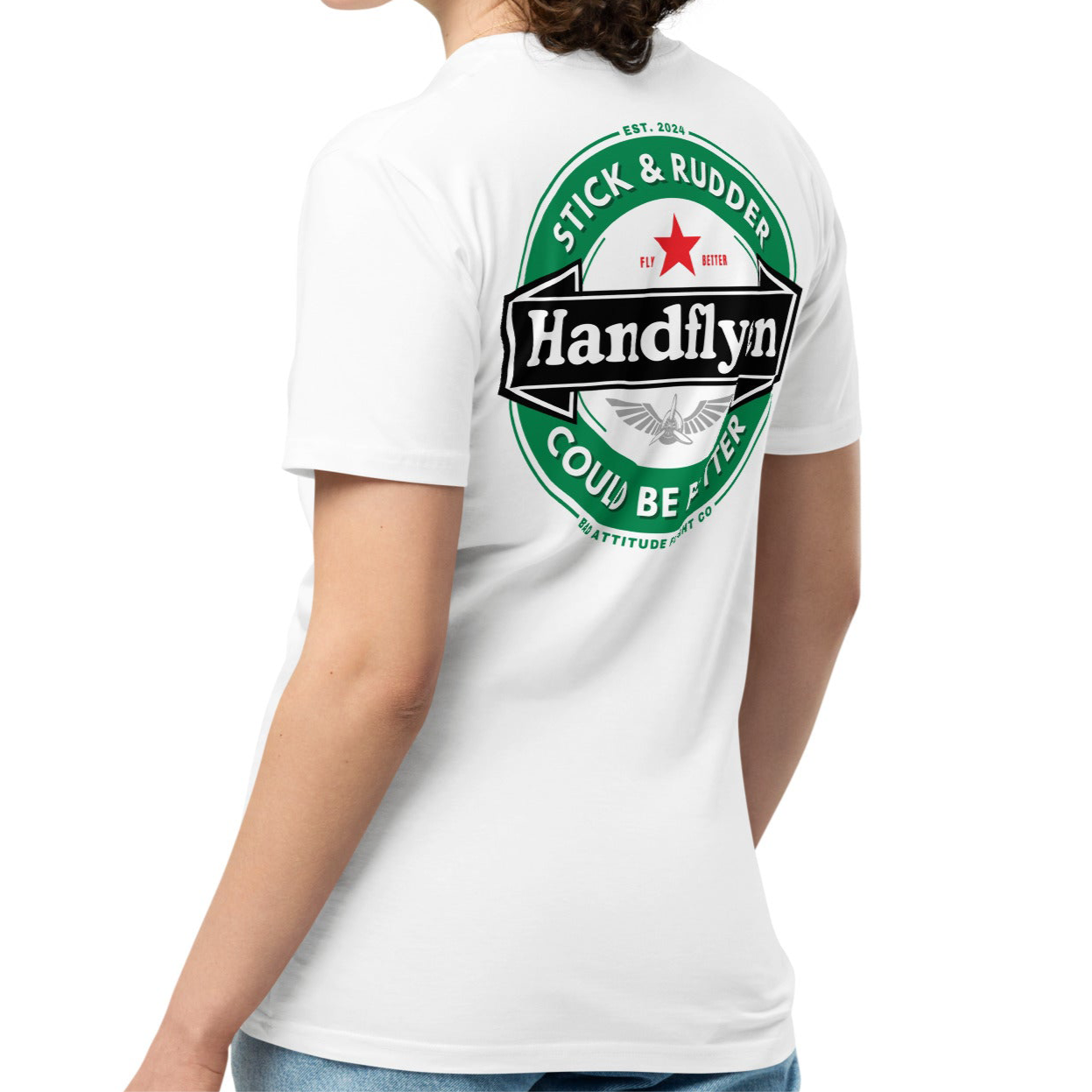 Handflyen T-shirt White