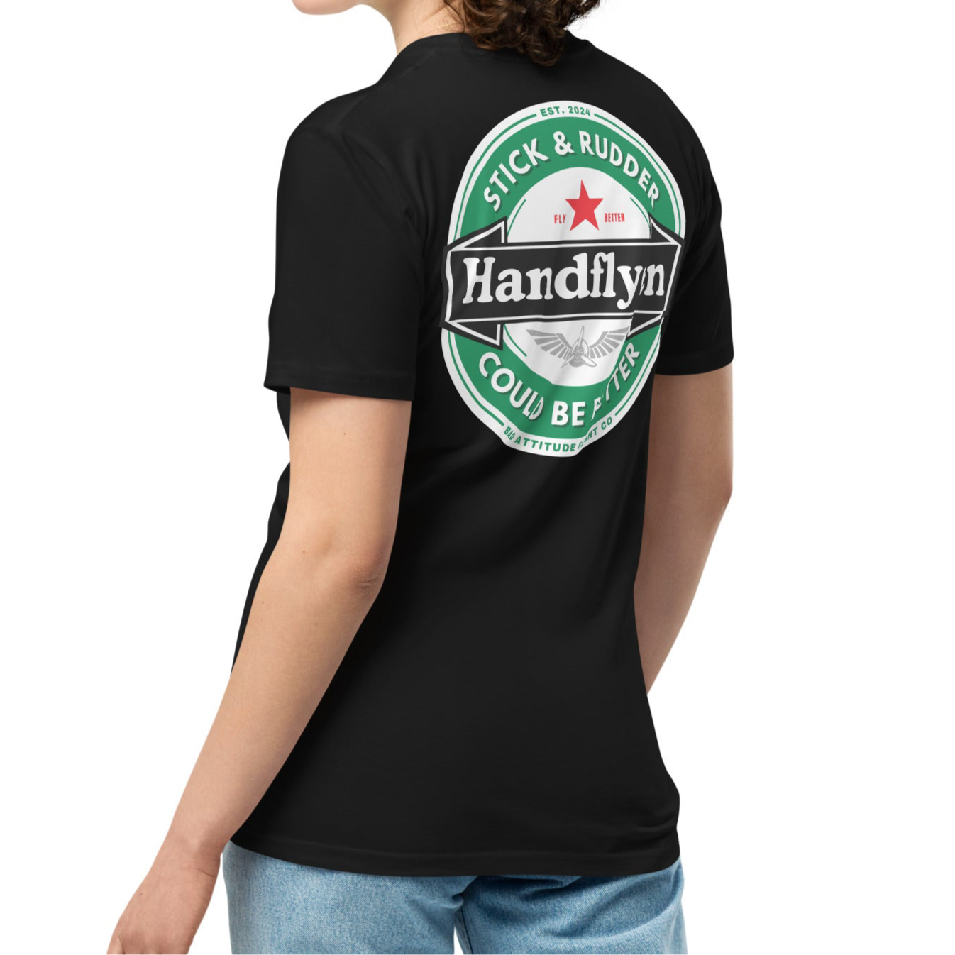 Handflyen T-shirt Black