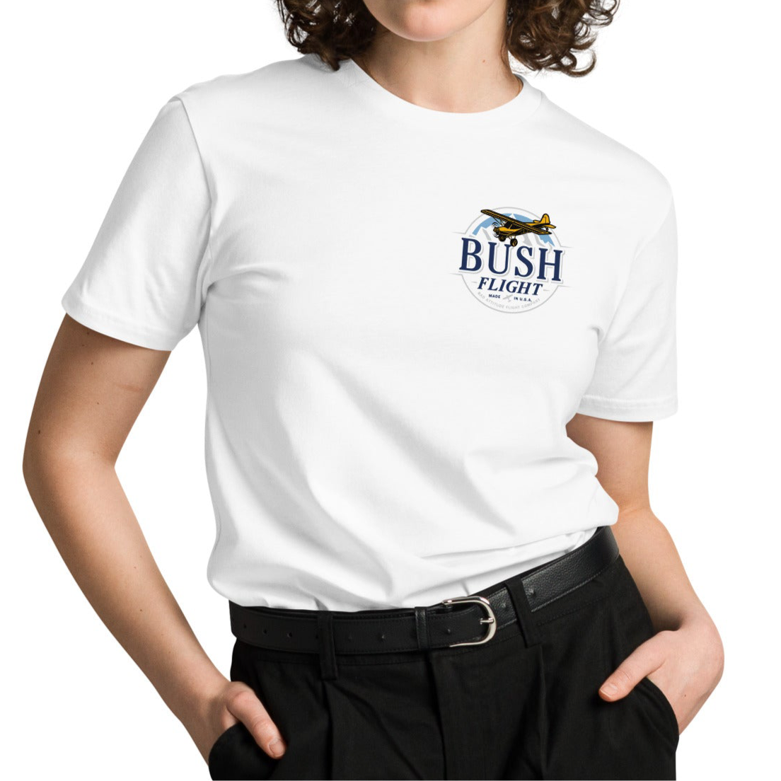 Bush Flight T-shirt White