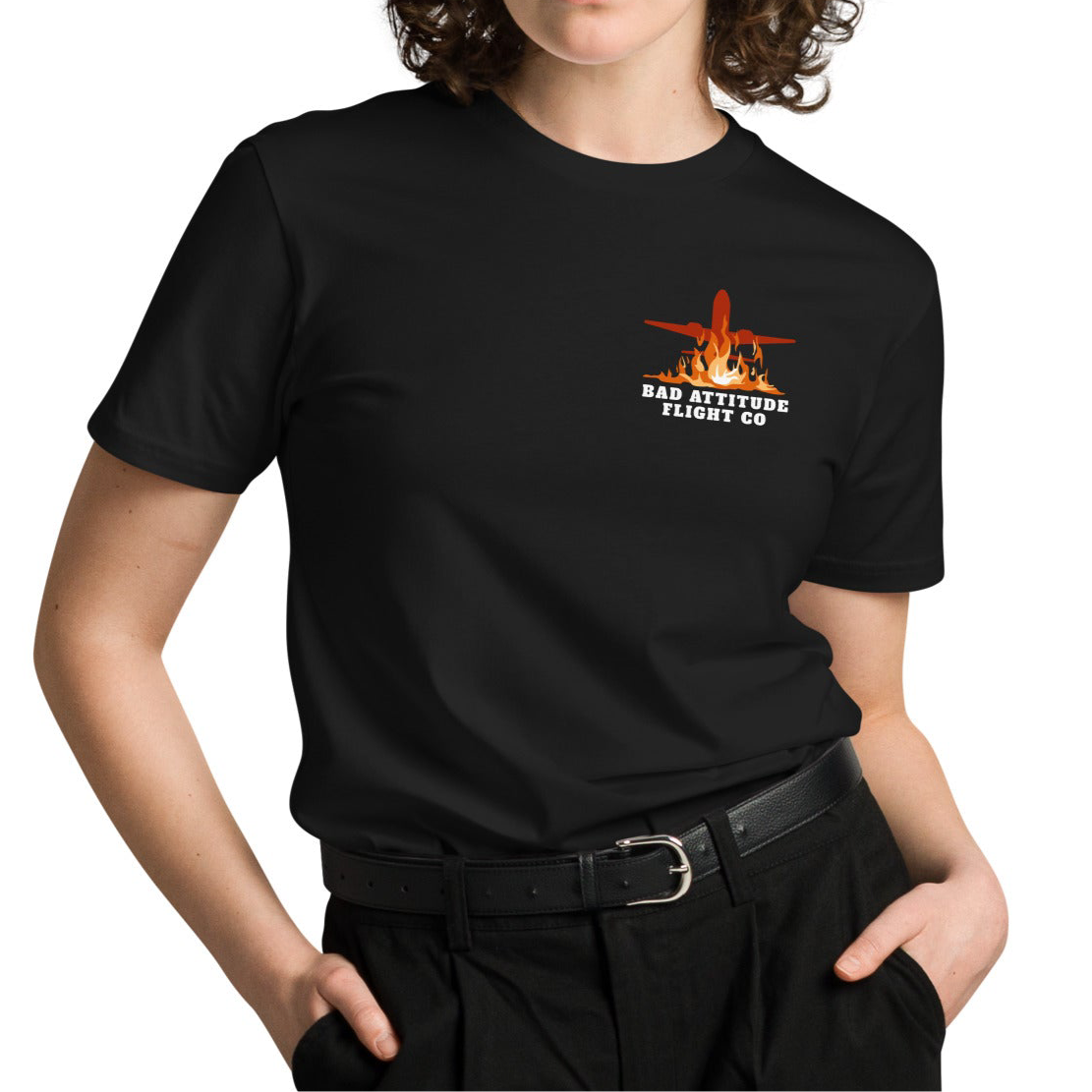 Fire Tanker CFI Drama T-Shirt (Black)