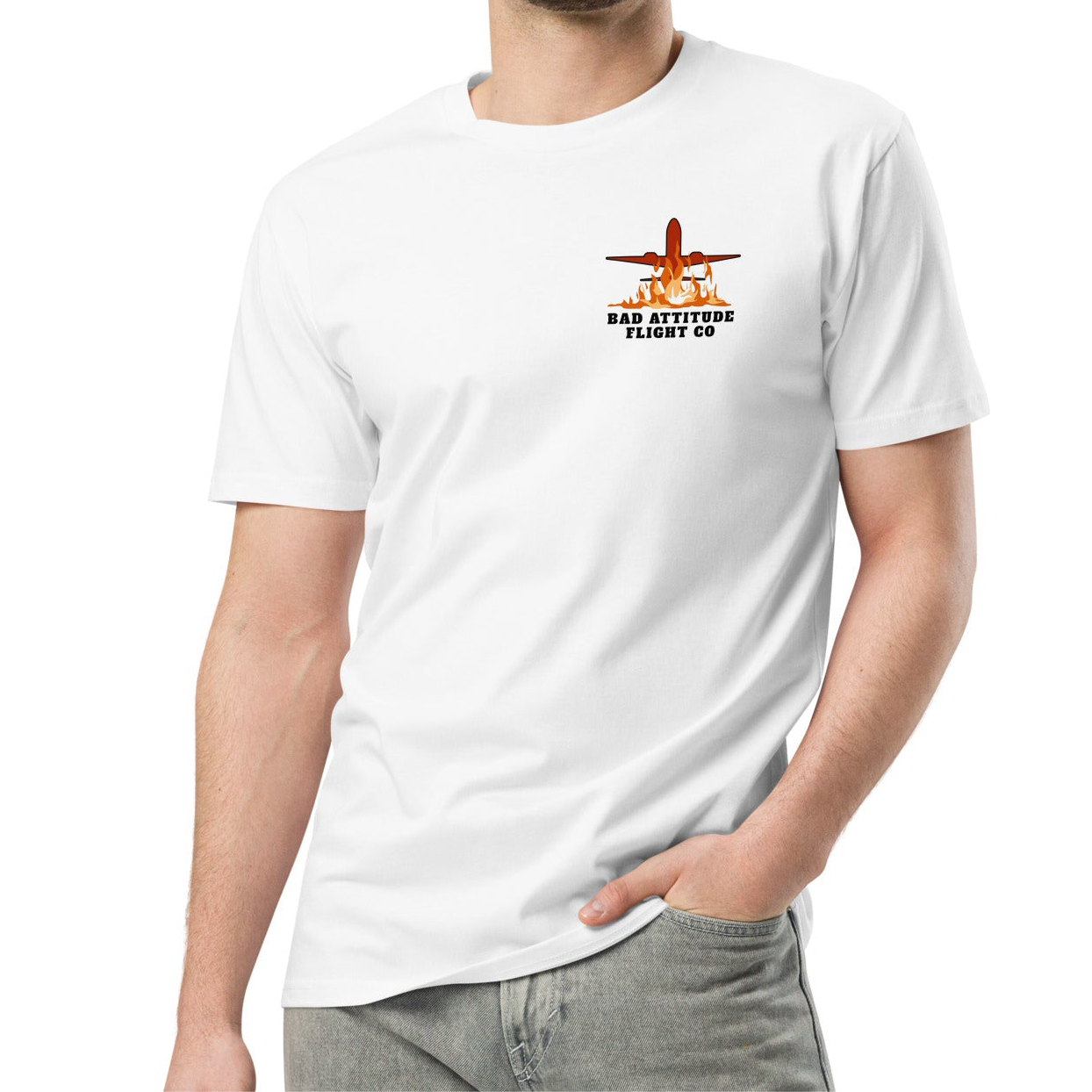 Fire Tanker CFI Drama T-Shirt (White)