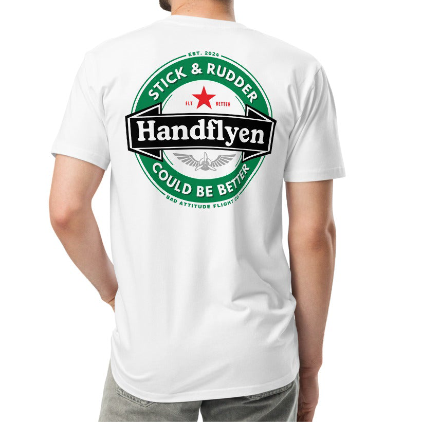 Handflyen T-shirt White