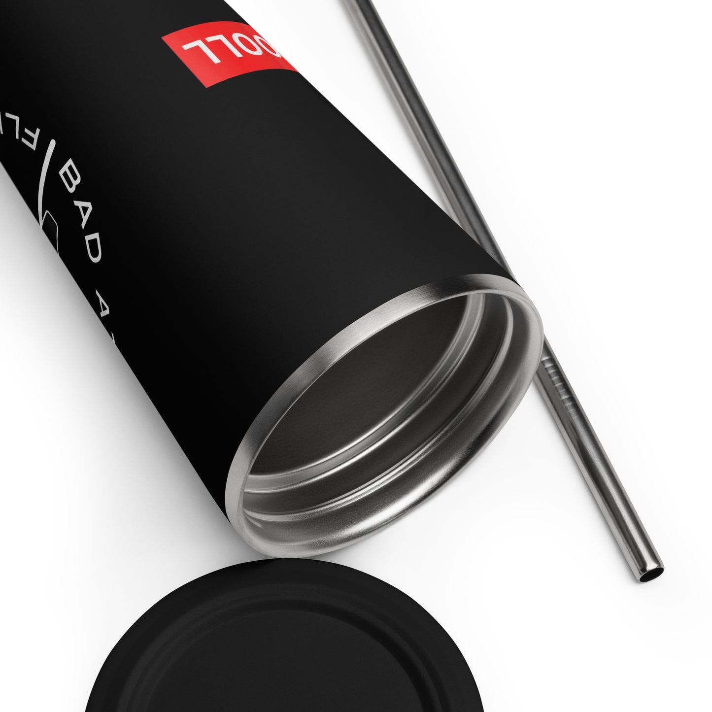 AVGAS 100LL | Bad Attitude Logo Tumbler