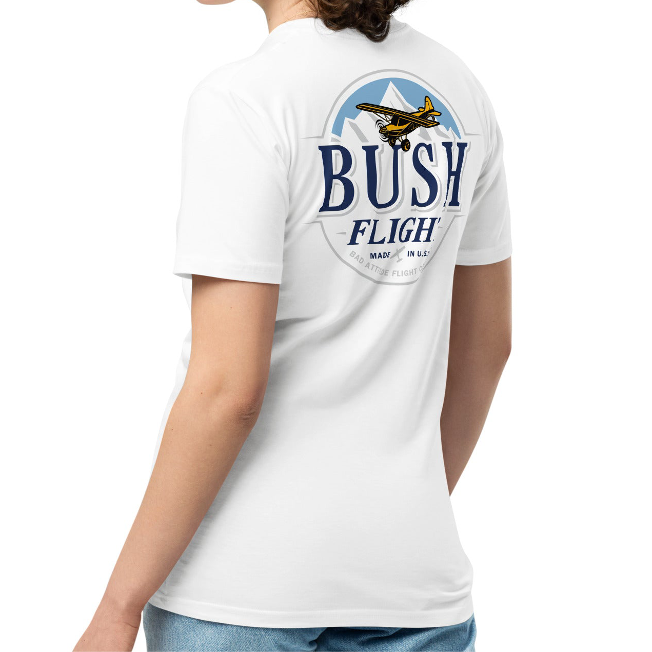 Bush Flight T-shirt White