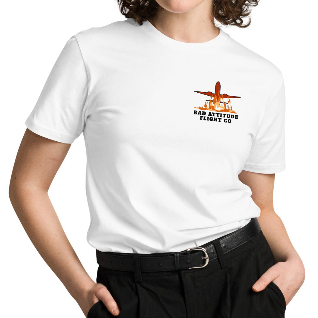Fire Tanker CFI Drama T-Shirt (White)