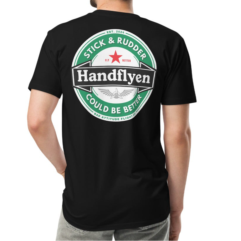 Handflyen T-shirt Black