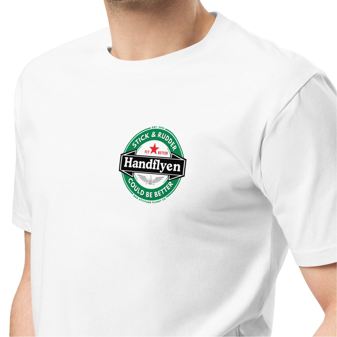 Handflyen T-shirt White