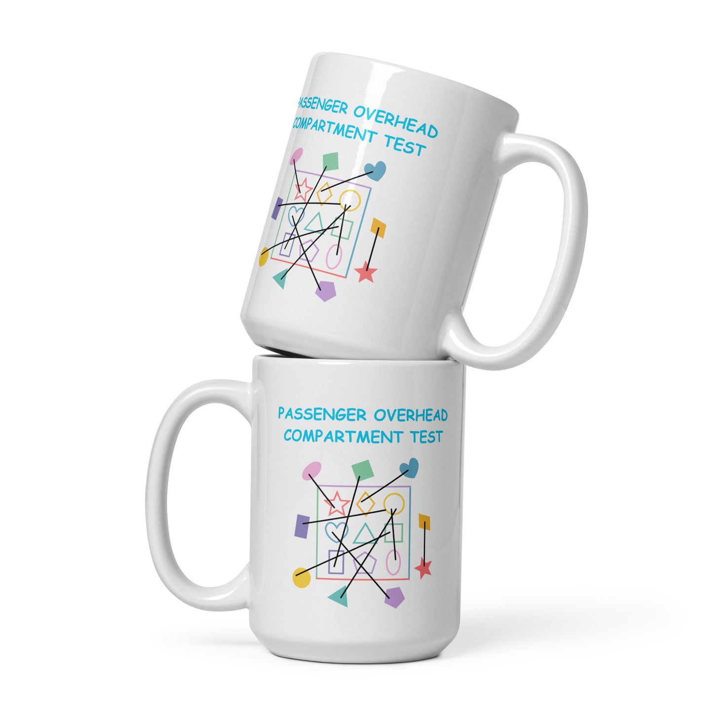 Passenger Overhead Compartment Test Mug