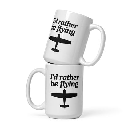 I’d Rather Be Flying Mug