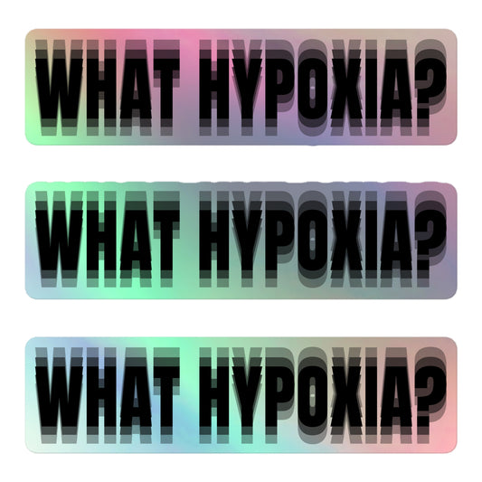 Hypoxia Holographic Sticker