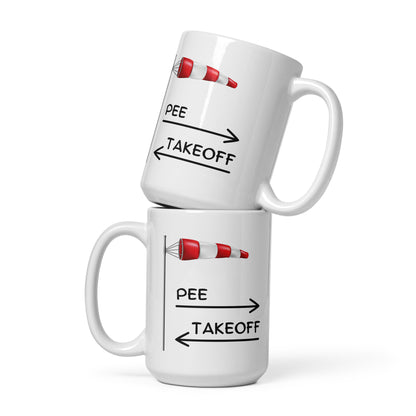 Pee | Takeoff Mug