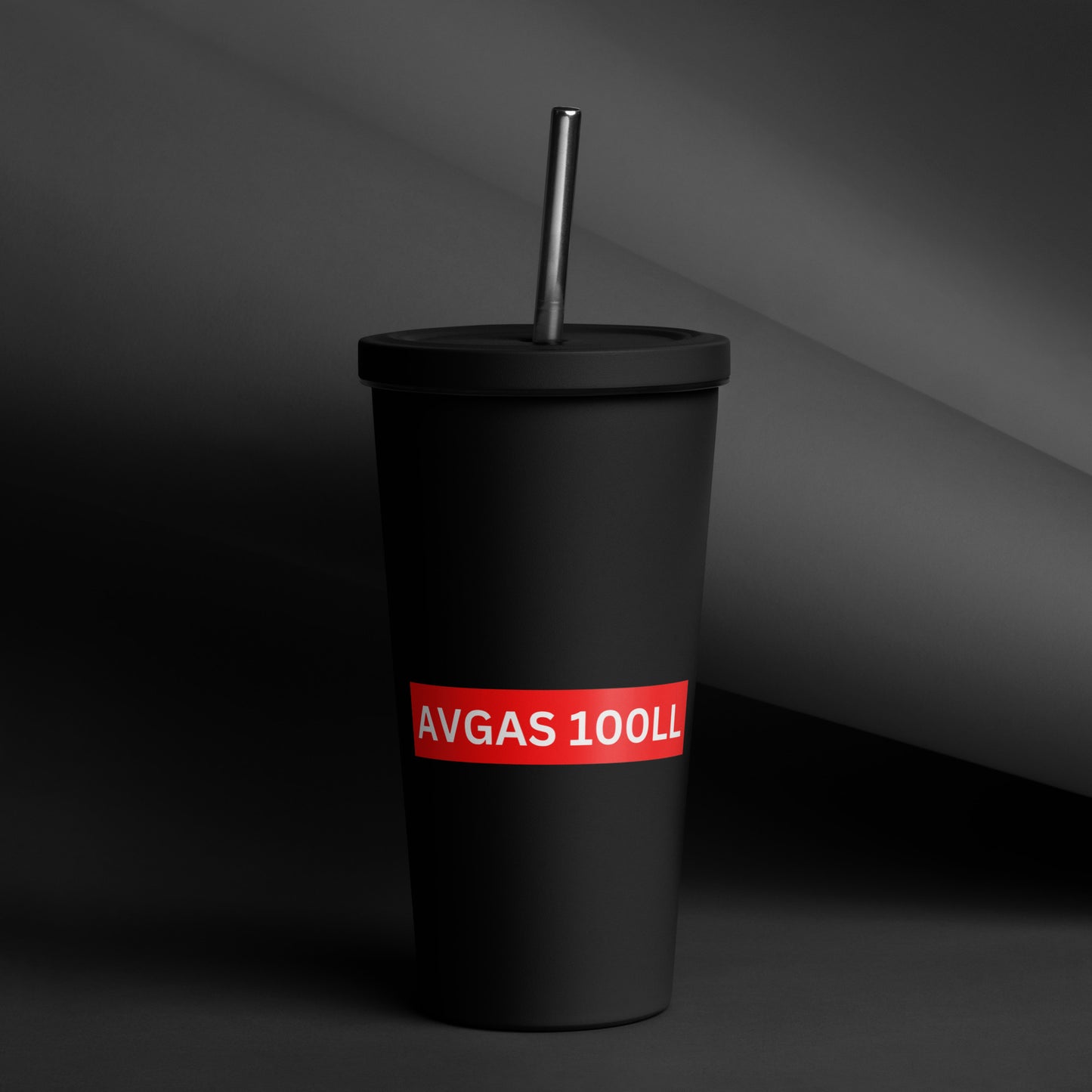 AVGAS 100LL | Bad Attitude Logo Tumbler