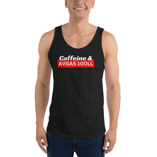 Caffeine & AVGAS 100LL Tank Top