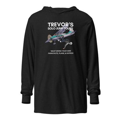 Trevor’s Solo Jump Tours Hooded Tee