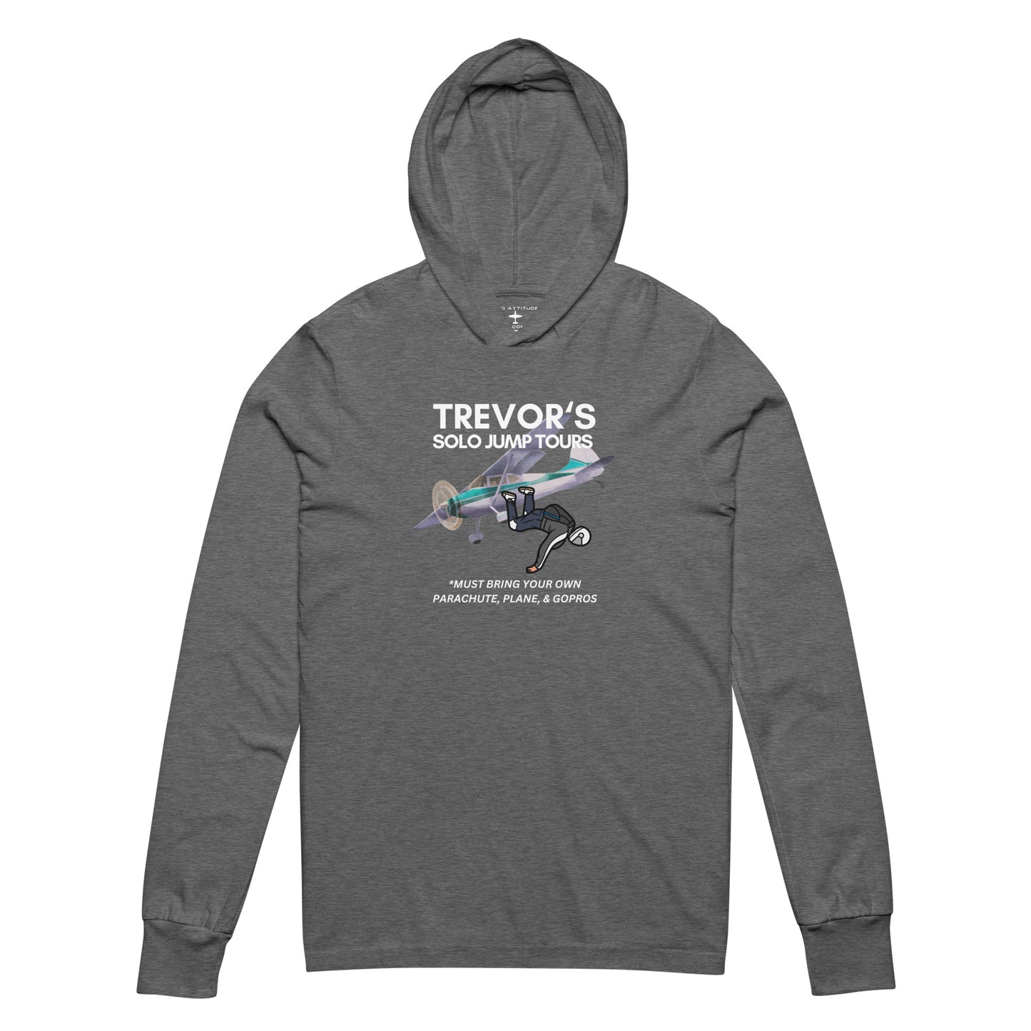 Trevor’s Solo Jump Tours Hooded Tee