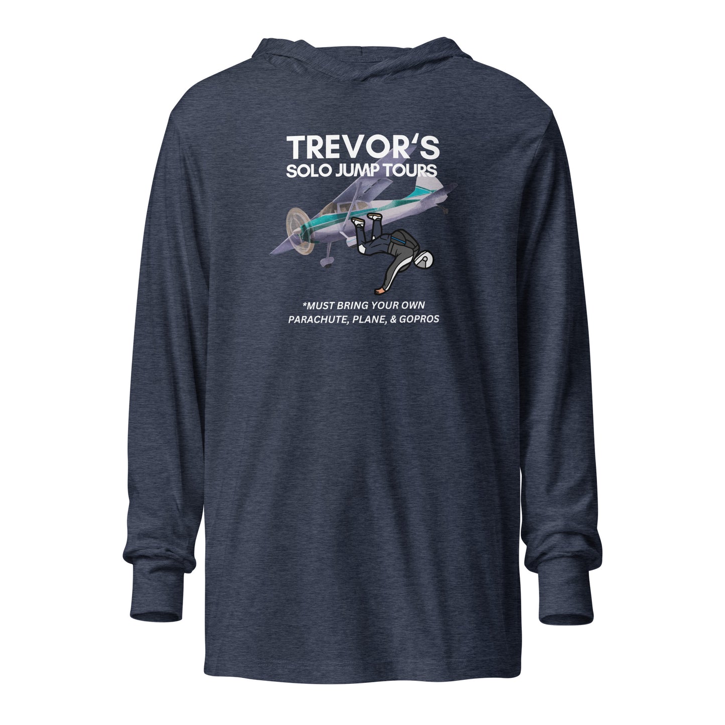 Trevor’s Solo Jump Tours Hooded Tee