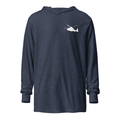 Simple Dolphin Hooded Tee