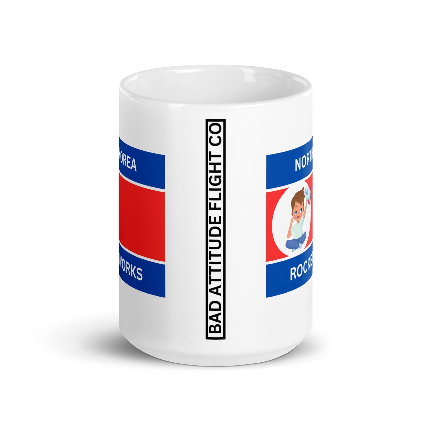 North Korean Rocket Works Mug