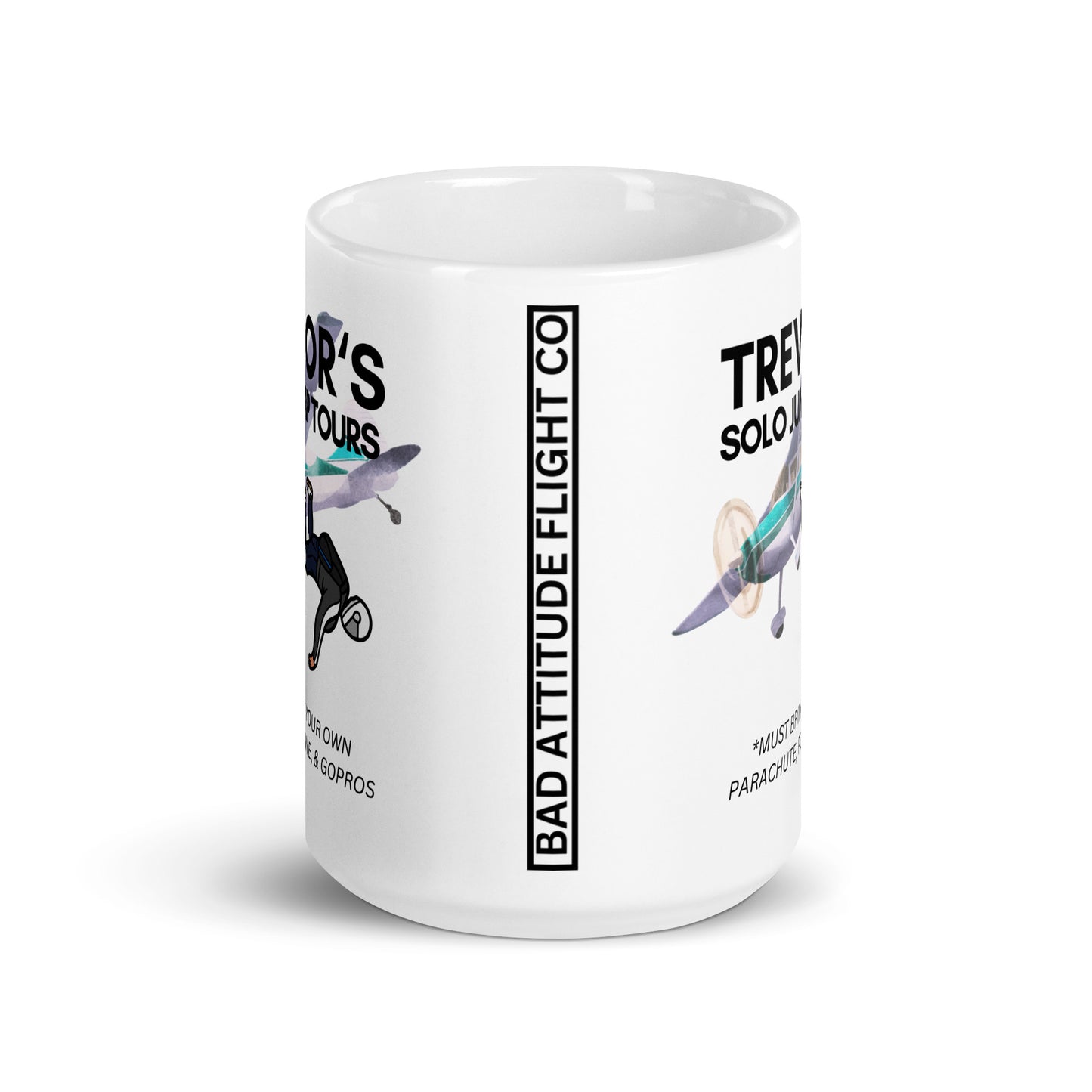 Trevor’s Solo Jump Tours Mug