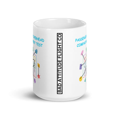 Passenger Overhead Compartment Test Mug