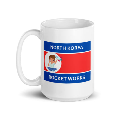 North Korean Rocket Works Mug