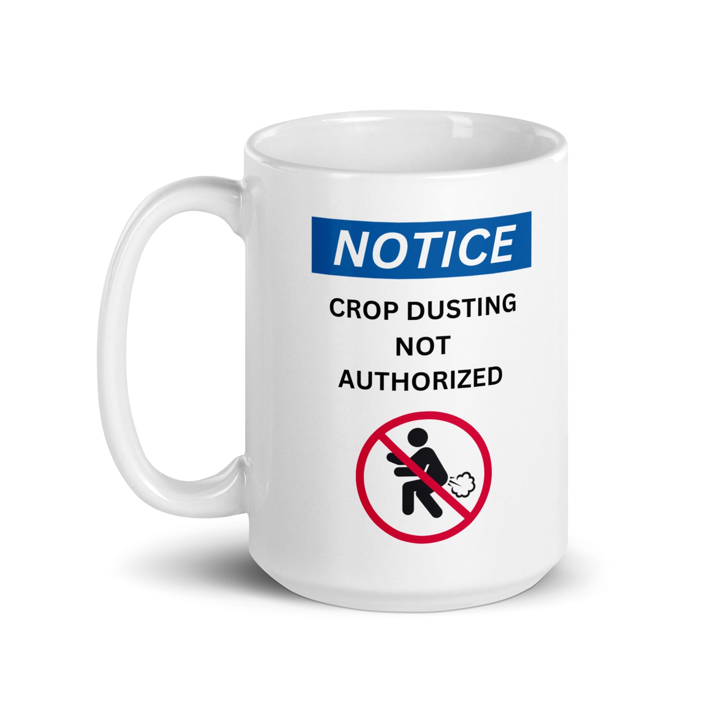 Crop Dusting Notice Mug