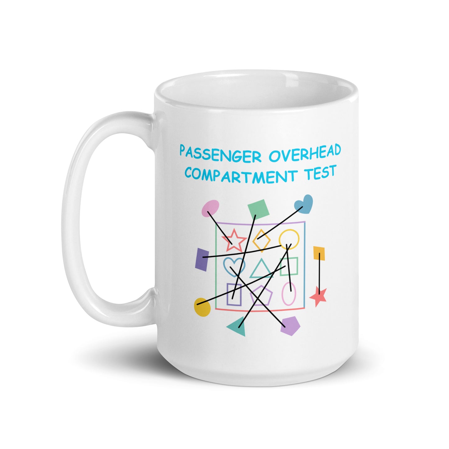 Passenger Overhead Compartment Test Mug