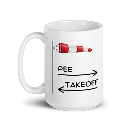 Pee | Takeoff Mug