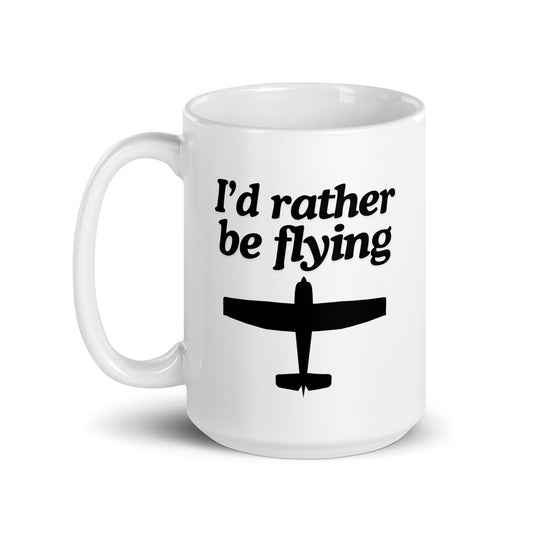 I’d Rather Be Flying Mug