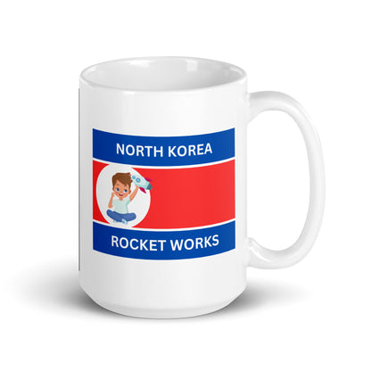 North Korean Rocket Works Mug