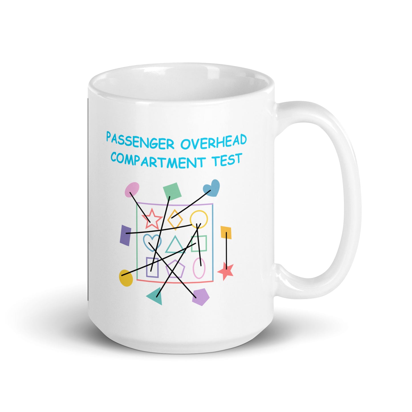 Passenger Overhead Compartment Test Mug